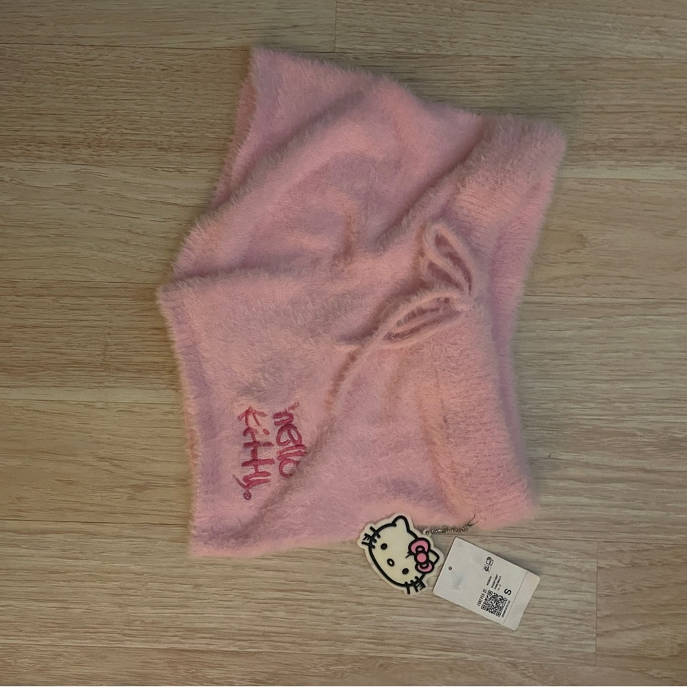Hello Kitty Pink Fuzzy short